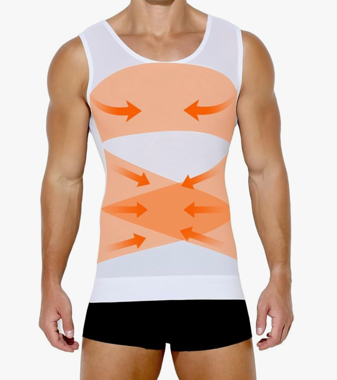 Débardeur Sculptant Homme - Compression & Maintien Posture