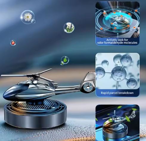 Hélicoptère Parfumé Solaire