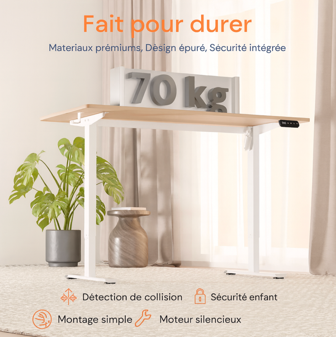 Bureau Ajustable - Assis debout