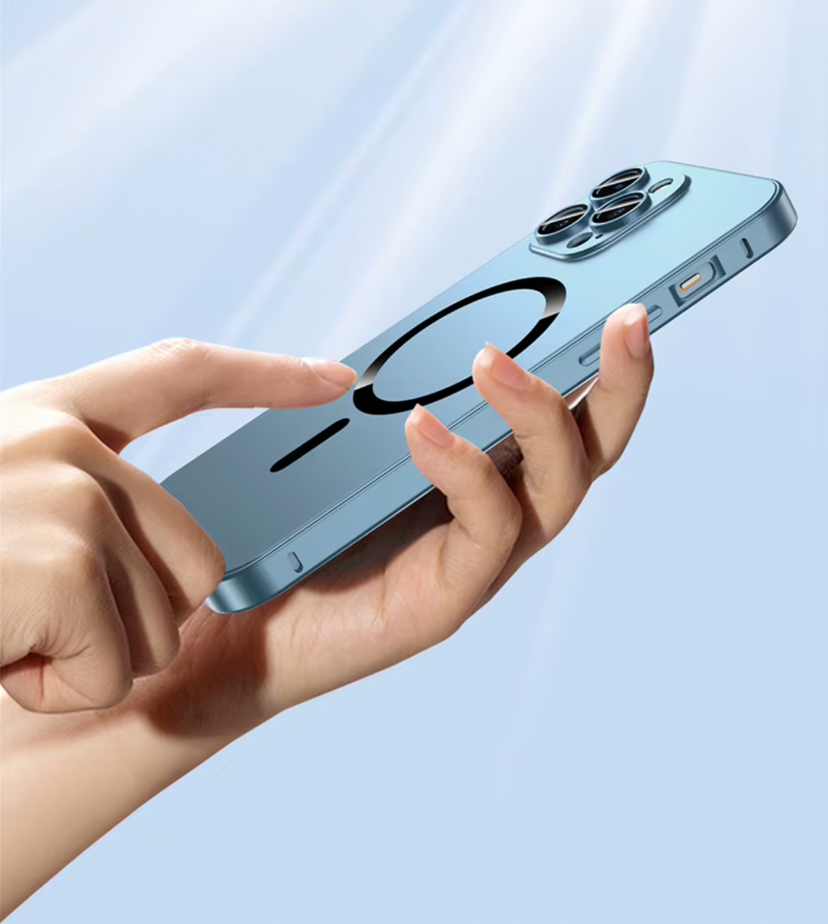 Coque iPhone MagSafe Premium - Cadre Alliage & Protection Objectif