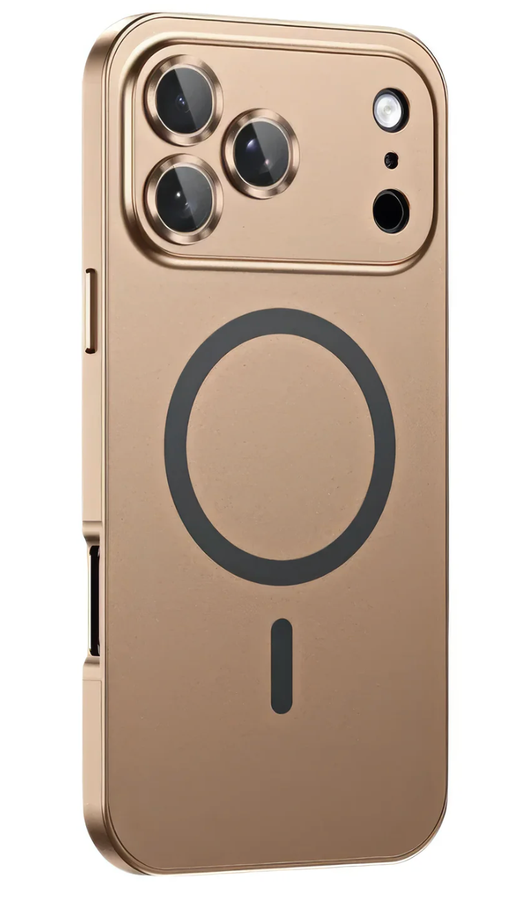 Étui en alliage de titane de la série Edge pour iPhone - Cadre Alliage & Protection Objectif