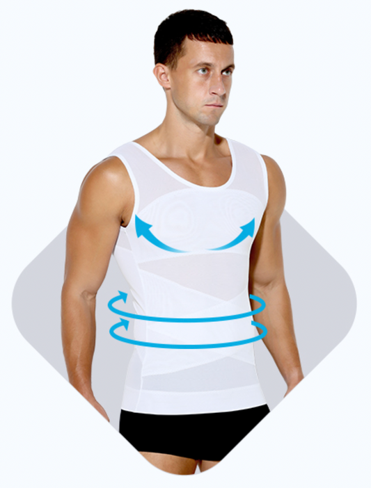 Débardeur Sculptant Homme - Compression & Maintien Posture