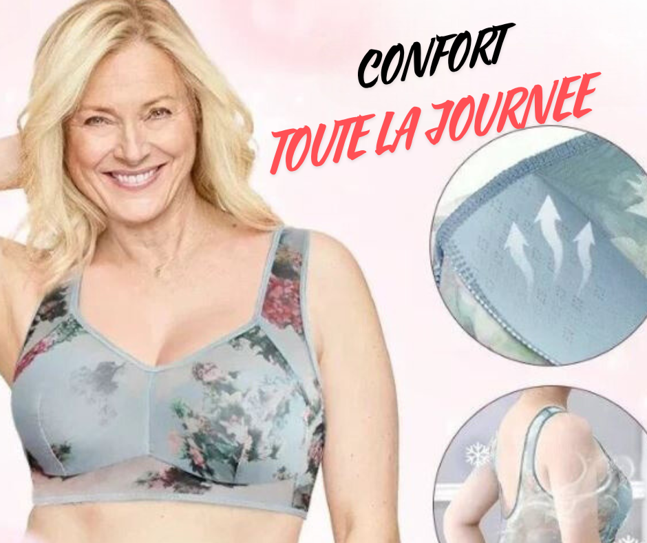 Fini les douleurs, les marques et les gênes. Ce soutien-gorge est plus qu’un sous-vêtement