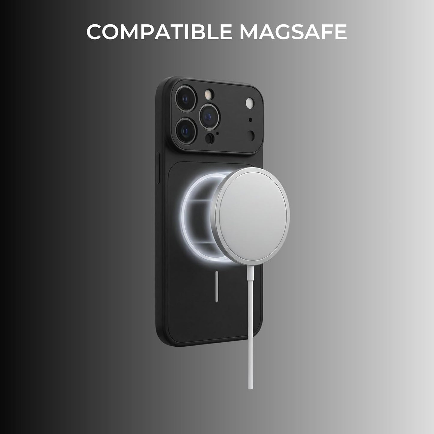 Étui en alliage de titane de la série Edge pour iPhone - Cadre Alliage & Protection Objectif